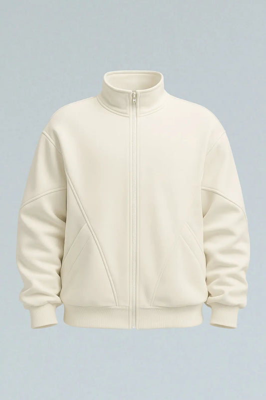 Buzo ivory con aplique en espalda Kavans