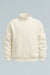Buzo ivory con aplique en espalda