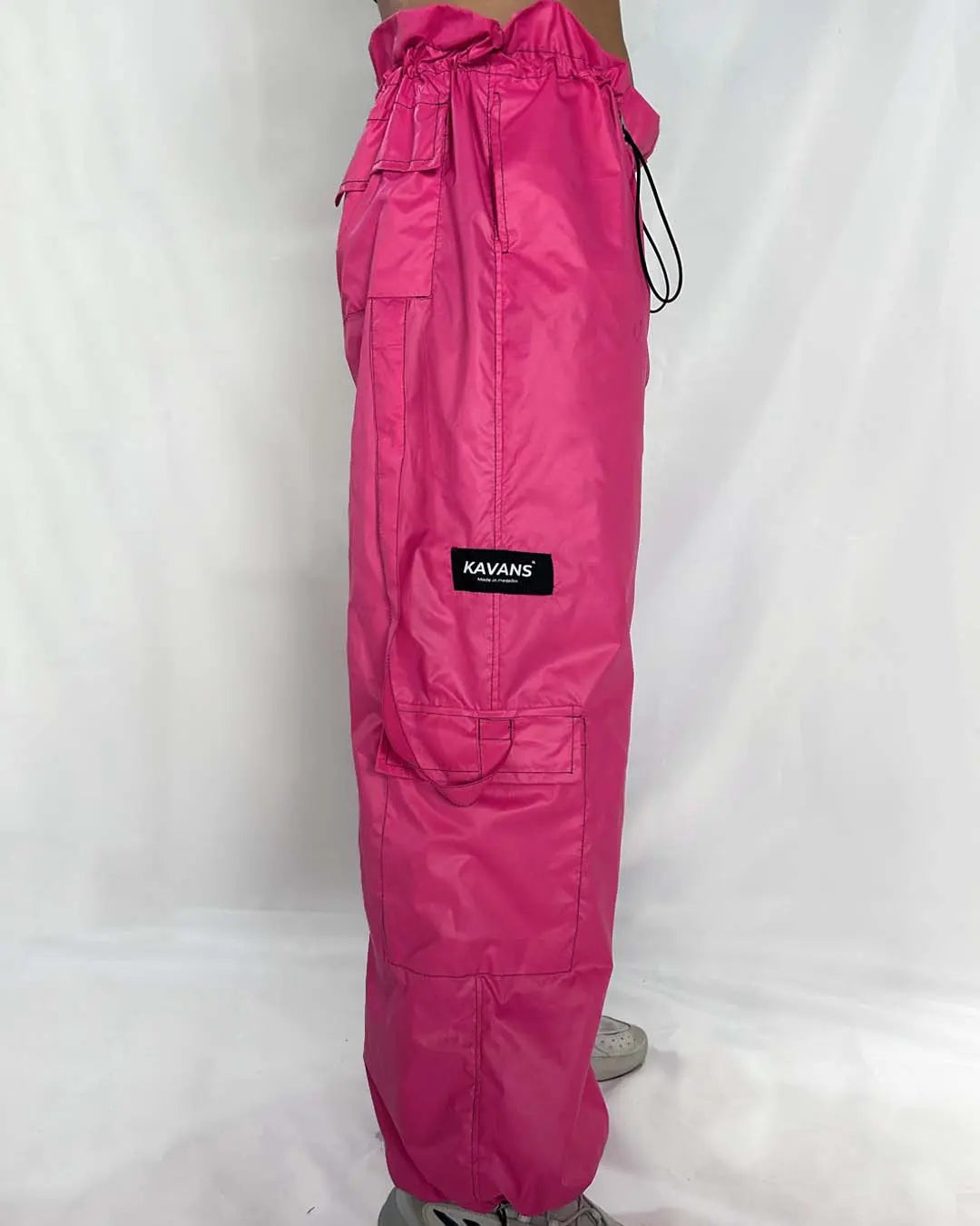 Pantalón parachute rosa KavansCo